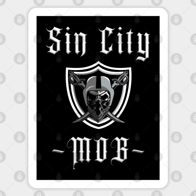 SIN CITY MOB 1B Sticker by GardenOfNightmares